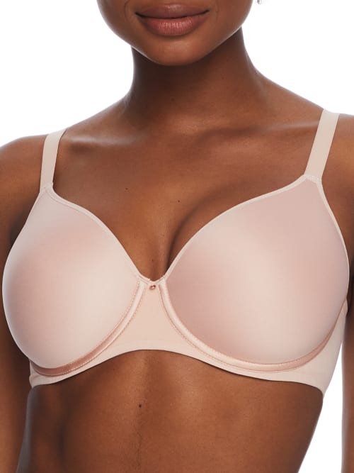 Chantelle Chic Side Smoothing T-shirt Bra In Nude Rose