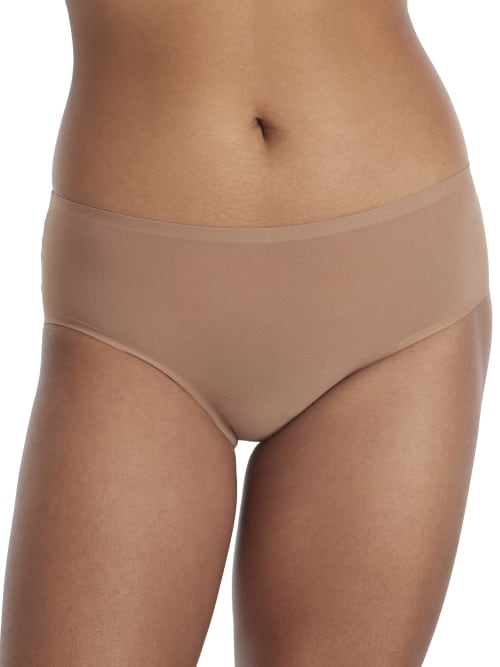 Chantelle Soft Stretch Mid-rise Stretch-woven Thong In Trellis