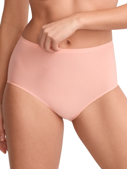 Chantelle Soft Stretch Full Brief In Candlelight Peach
