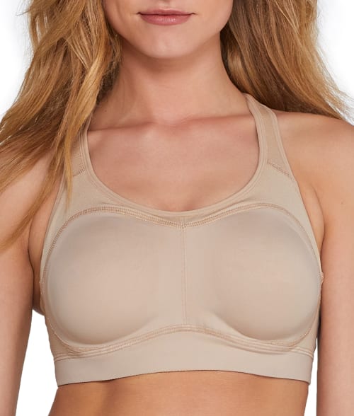 Champion The Distance 2.0 High Impact Underwire Sports Bra In Nude