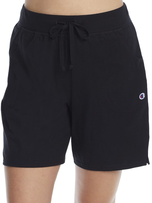 Champion Women's Reverse Weave High-waist Shorts In Black