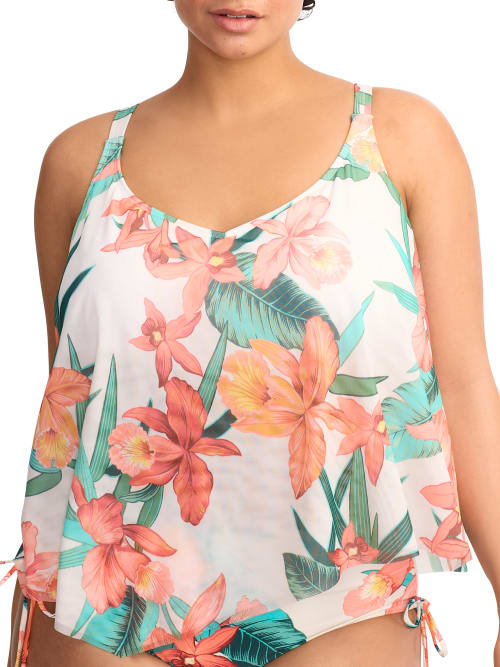 Island Flora Captive Underwire Tankini Top