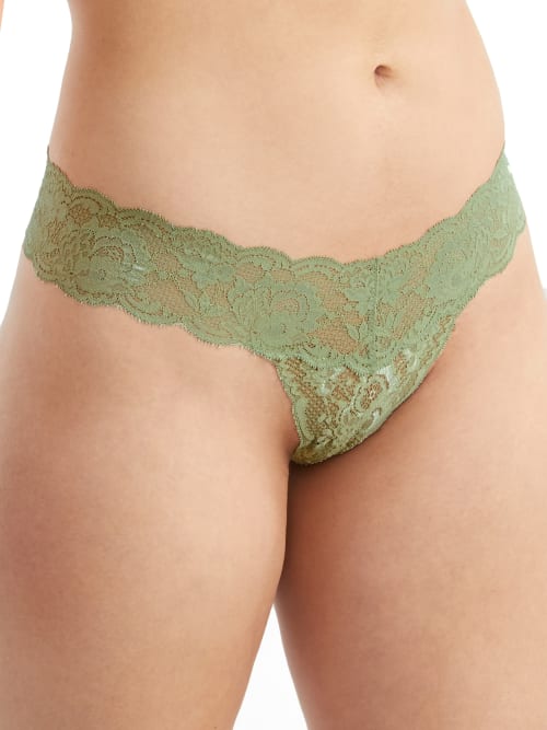 Cosabella Never Say Never Cutie Low Rise Thong In Nile Mist