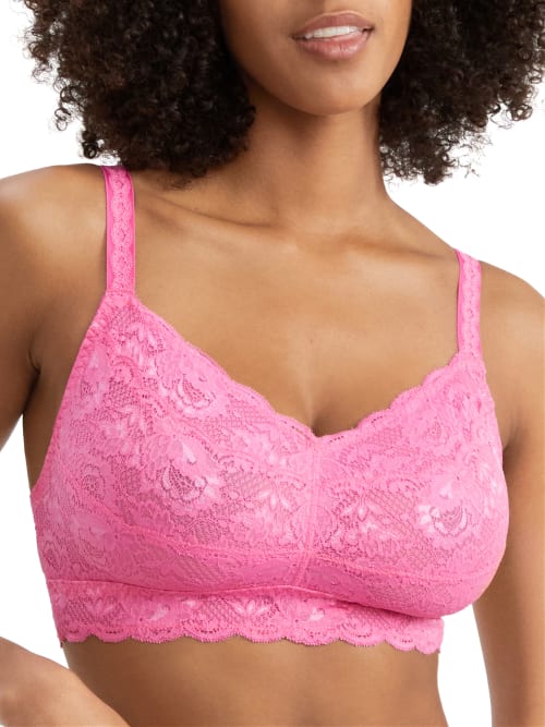 Cosabella Never Say Never Sweetie Curvy Bralette In Rani Pink