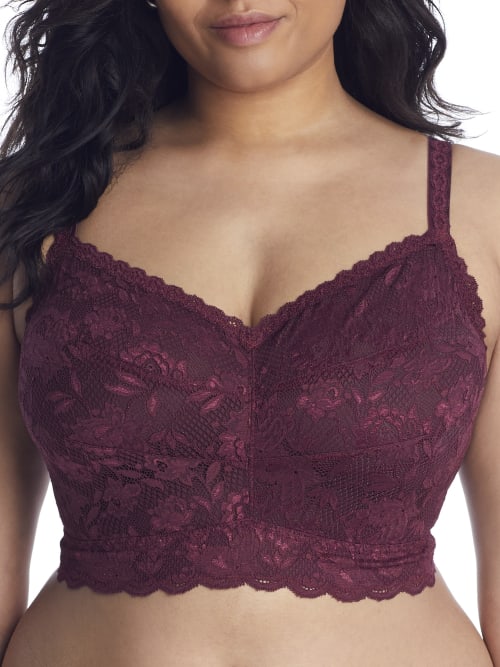 Cosabella Never Say Never Ultra Curvy Sweetie Bralette In Vino