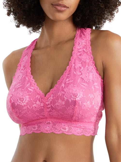 Cosabella Never Say Never Curvy Racie Bralette In Rani Pink