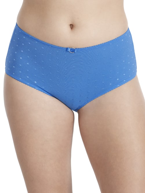 Shop Curvy Kate Victory Polka Shorty Brief In Blue