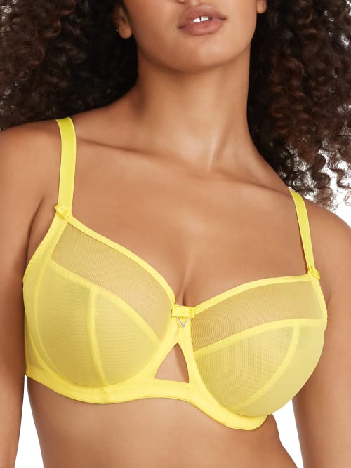 Curvy Kate Victory Side Support Bra In Citron