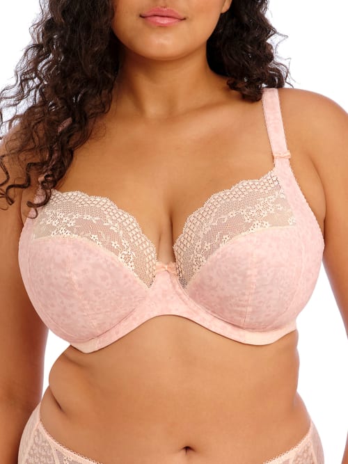 Elomi Lucie Side Support Plunge Bra In Pale Blush