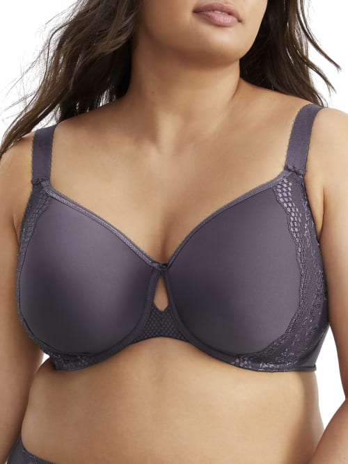 Shop Elomi Charley Spacer T-shirt Bra In Storm