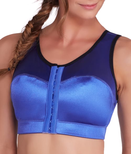 Enell High Impact Wire-free Sports Bra In Dazzling Twilight