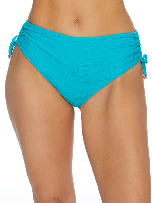 Fantasie Beach Waves Adjustable Side Tie Bikini Bottom In Bluebird
