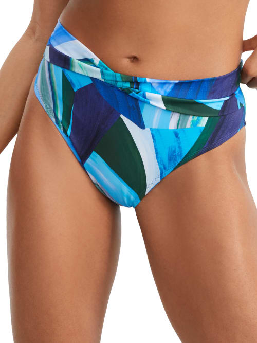 Fantasie Aguada Beach Twist Bikini Bottom In Splash