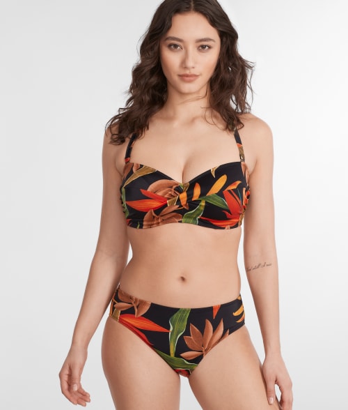 Pichola Twist Bandeau Bikini Top