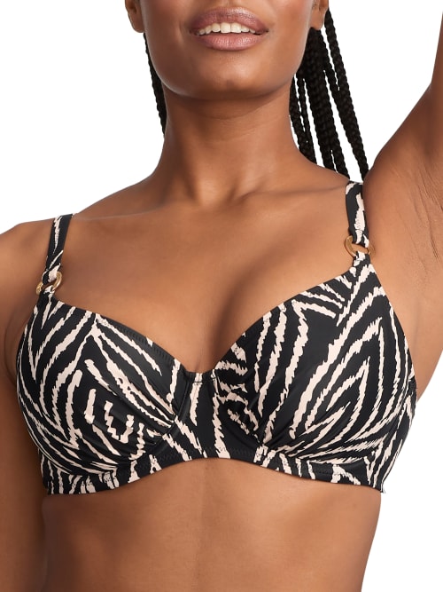 Silhouette Island Gathered Full Cup Bikini Top