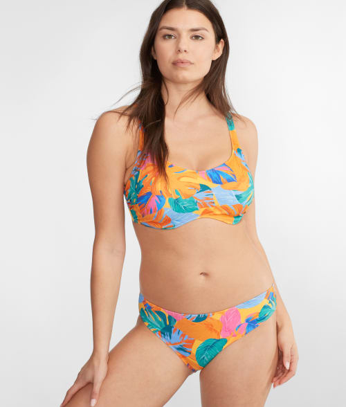 Shop Freya Aloha Coast Bikini Bottom In Zest