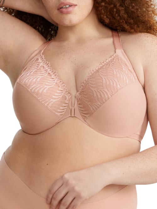 WonderWire Front-Close T-Back Bra