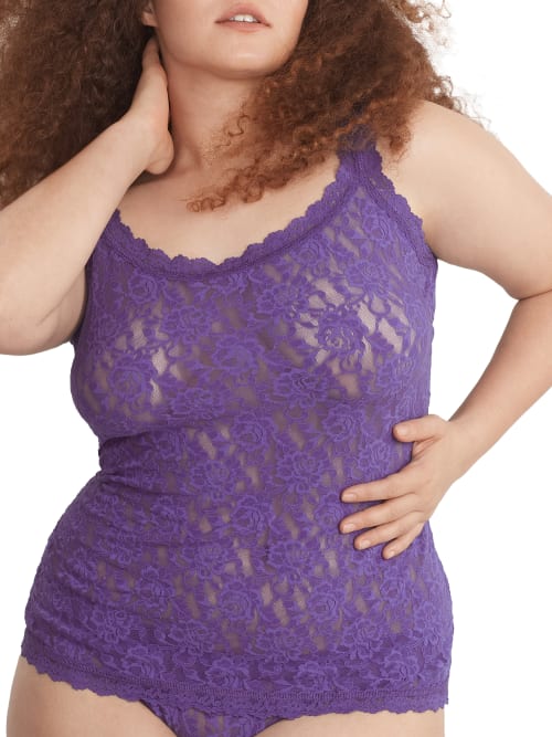Hanky Panky Signature Lace Unlined Camisole In Wild Violet