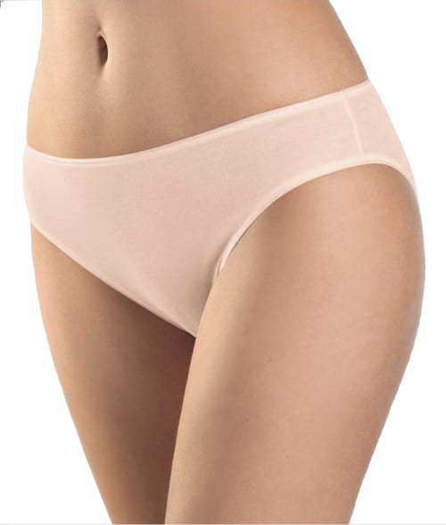 Cotton Seamless Hi-Cut Brief