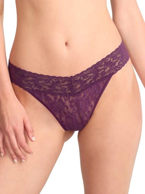 Signature Lace Original Rise Thong