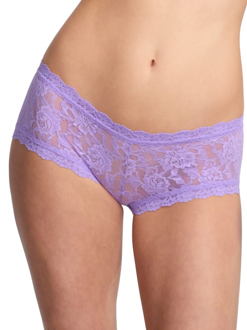 Shop Hanky Panky Signature Lace Boyshort In Electric Orchid