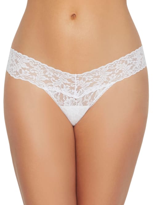 Signature Lace Low Rise Thong