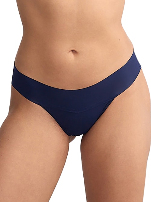 Shop Hanky Panky Breathe Thong In Blackberry Crumble