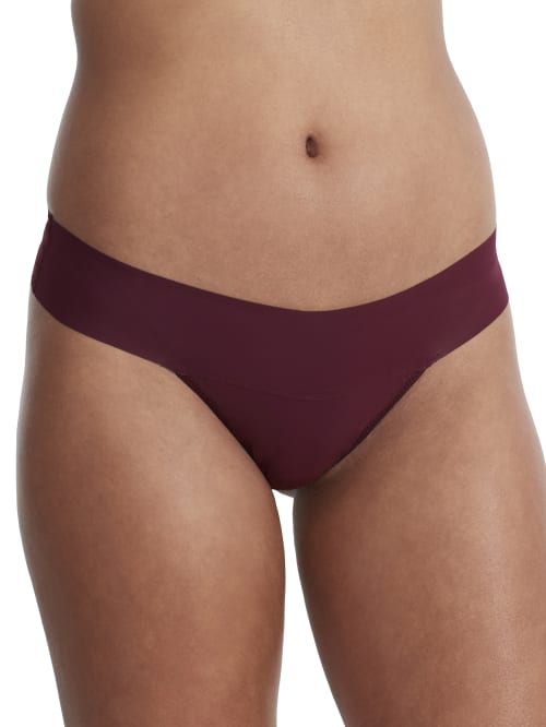 Hanky Panky Breathe Thong In Dried Cherry