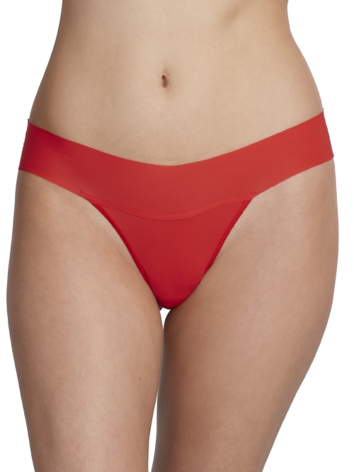 Hanky Panky Women's Breathe Thong Underwear 6j1661b In Sleigh Queen
