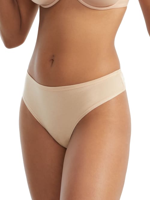 Hanky Panky Playstretch Thong In Chai