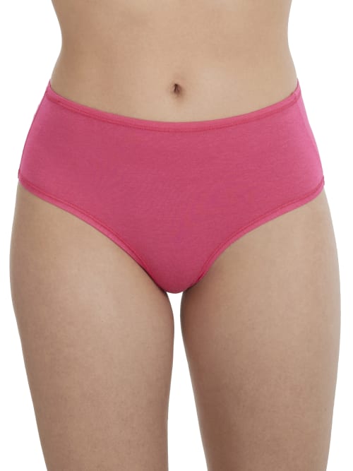 Hanky Panky Playstretch High-waist Thong In Miami Pink