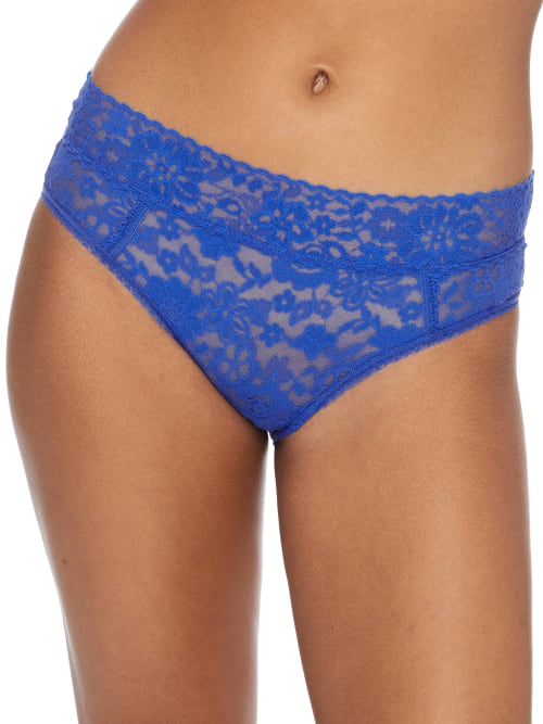 Hanky Panky Daily Lace Girl Brief In Bold Blue