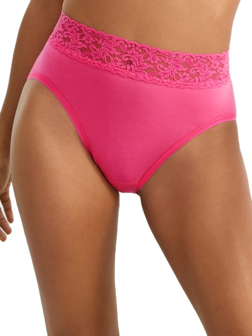 Hanky Panky Supima Cotton French Cut Brief In Wild Pink