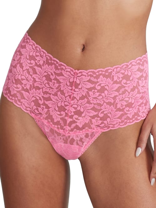 Signature Lace Retro Thong