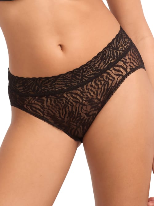Hanky Panky Animal Mix French Brief In Black