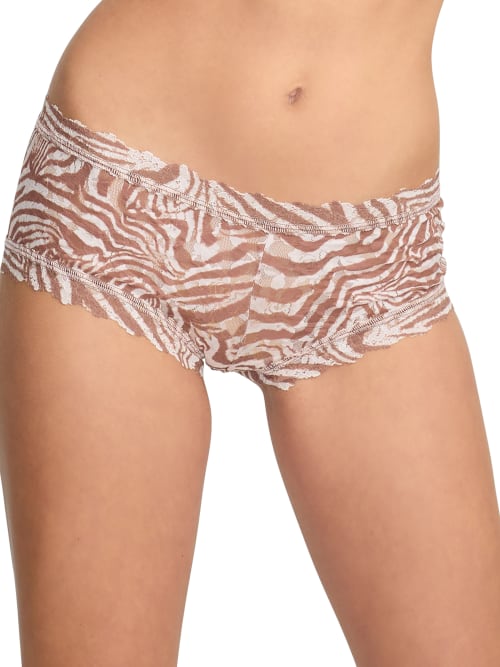 Hanky Panky Signature Lace Printed Boyshort In Hide And Seek