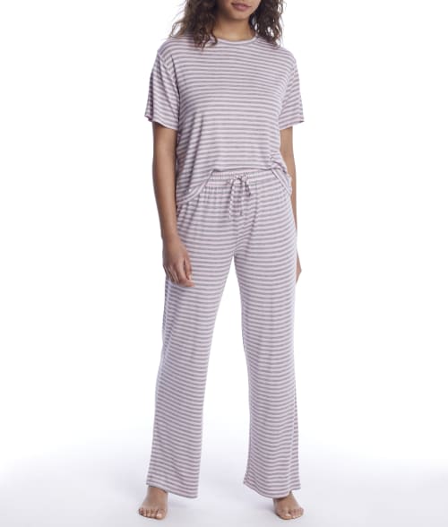 Honeydew Intimates All American Knit Pajama Set In Pop Stripe