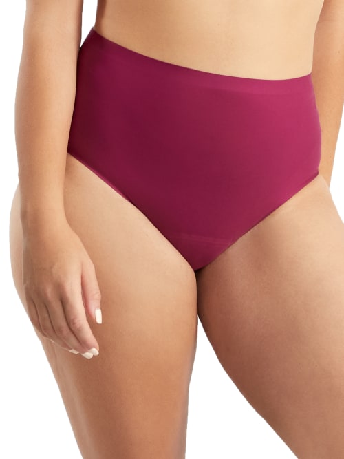 Le Mystere Leak Proof High Waist Brief In Mulberry