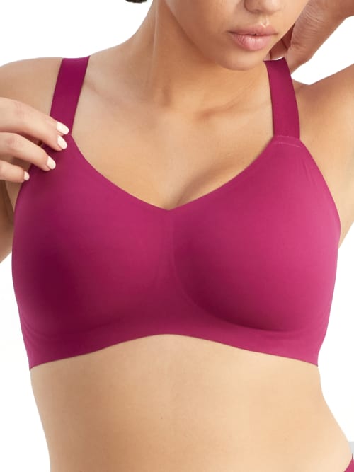 Le Mystere Smooth Shape Wire-free Bra In Mulberry