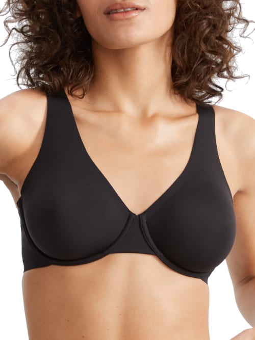 Shop Le Mystere Smooth Shape Bra In Black