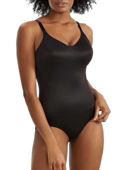 Miraclesuit Comfy Curves Firm Control Bodysuit In Black