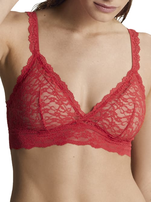 Moi Removable Cookie Bralette In Cherry