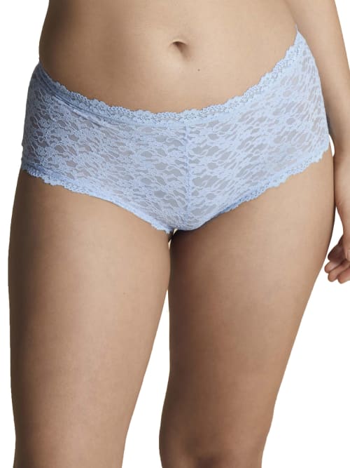 Moi All-over Lace Boyshort In Sky