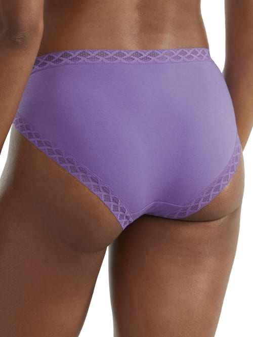Natori Bliss Cotton French Cut In Blue Lavender