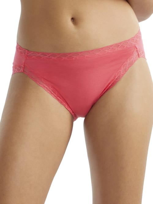 Natori Bliss Cotton French Cut In Hibiscus Blossom