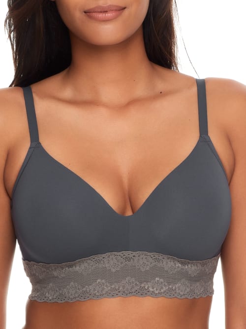 Natori Bliss Perfection Wire-free T-shirt Bra In Navy Ash
