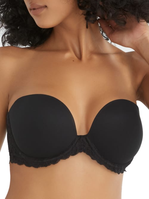 Feathers Strapless Plunge Bra