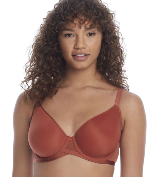 Nearly Nude The Mesh Full Support Bra In Mocha