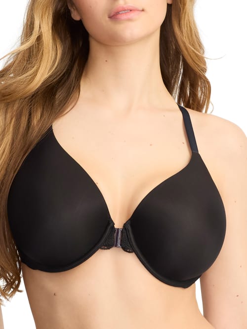 Calais Lace Front-Close Plunge Bra