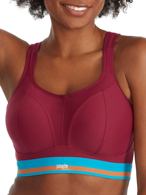 Panache Ultimate High Impact Underwire Sports Bra In Orchid